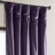 preview thumbnail 5 of 140, Exclusive Fabrics Heritage Plush Velvet Room Darkening Curtain (1 Panel) - Luxurious Single Drapery for Enhanced Room Darkening