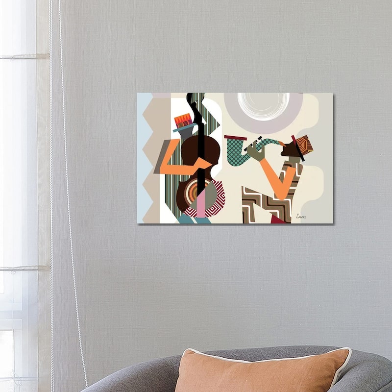 iCanvas "Jazz Quintet" by Lanre Studio Canvas Print - 18x26x1.5