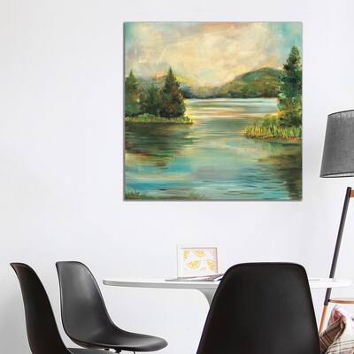 iCanvas "Silver Lake" by Sue Schlabach Canvas Print