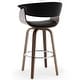 preview thumbnail 100 of 186, 26"/29" Faux Leather Swivel Bar Stools, Wood Counter Stool