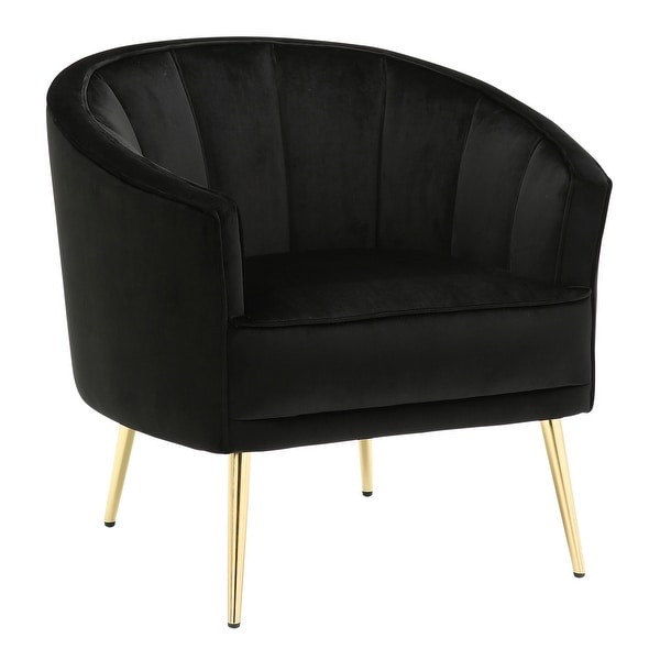 Silver Orchid Randolf Velvet Accent Chair. Opens flyout.