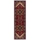 preview thumbnail 20 of 27, SAFAVIEH Handmade Classic Fae Traditional Oriental Wool Rug 2'3" x 14' Runner - Red/Navy - Runner