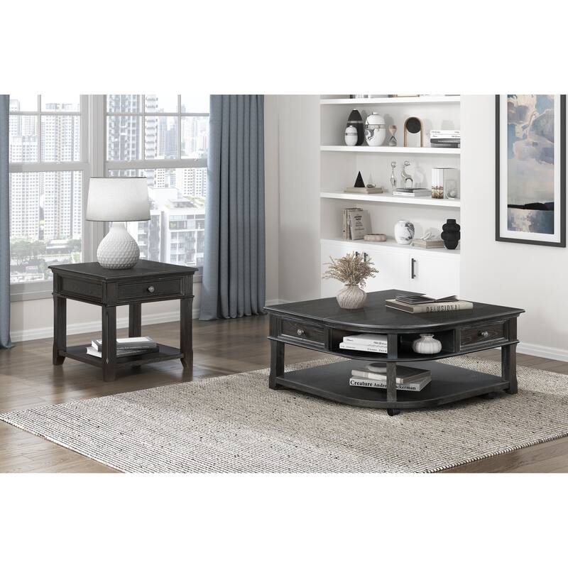 Living Room Coffee Table Storage Drawer Lift Top Open Shelves