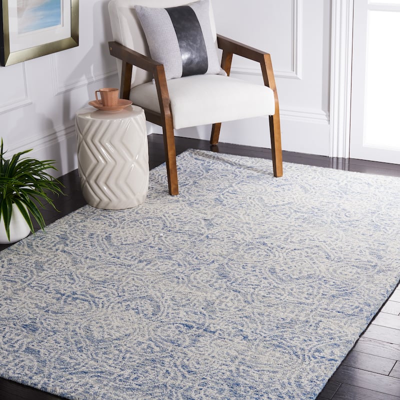 SAFAVIEH Handmade Metro Lorenzina French Country Wool Rug
