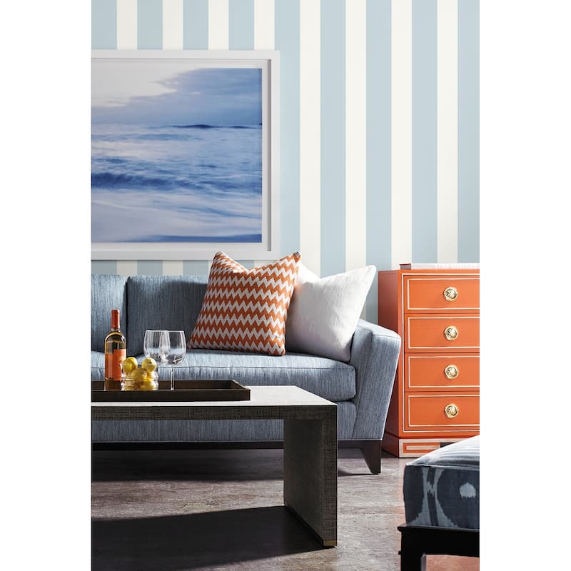 Luxe Haven Designer Stripe Peel and Stick Wallpaper