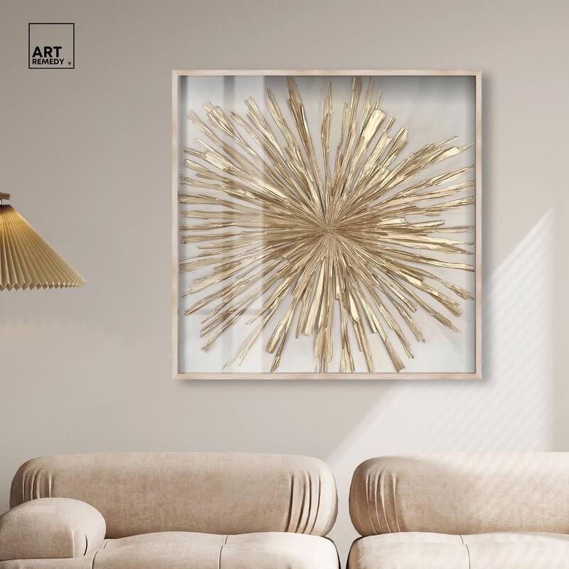 Golden Zenith Shadowbox by Art Remedy