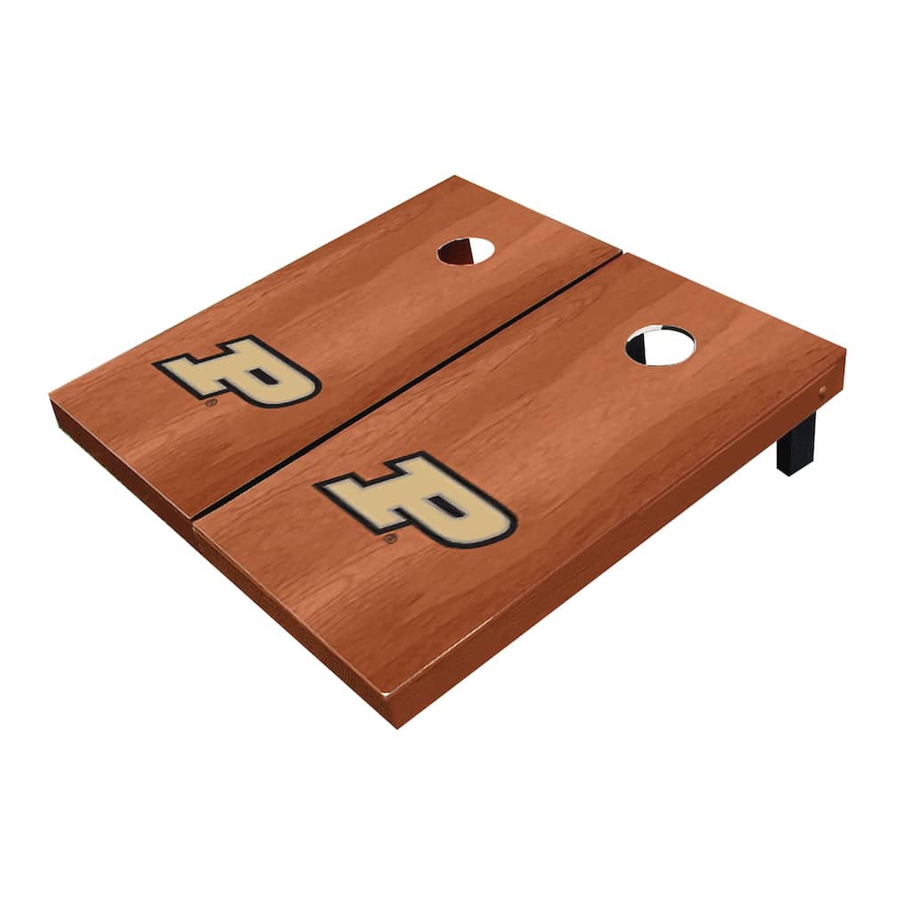 Purdue Boilermakers Solid Rosewood Cornhole Boards