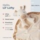 preview thumbnail 2 of 4, Bearington Lil' Lofty Giraffe Baby Lovey, Large Security Blanket 28.5" x 28.5"