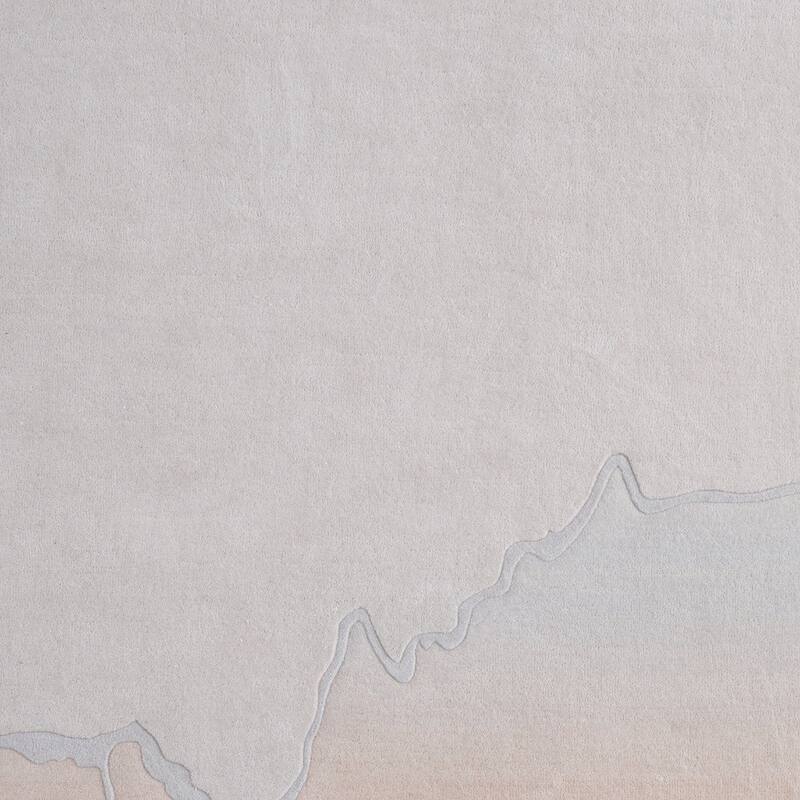 HomeRoots Ombre Casual Rectangle Area Rug