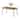 Alaterre Furniture Calais 59in Midcentury Modern Dining Table for 4