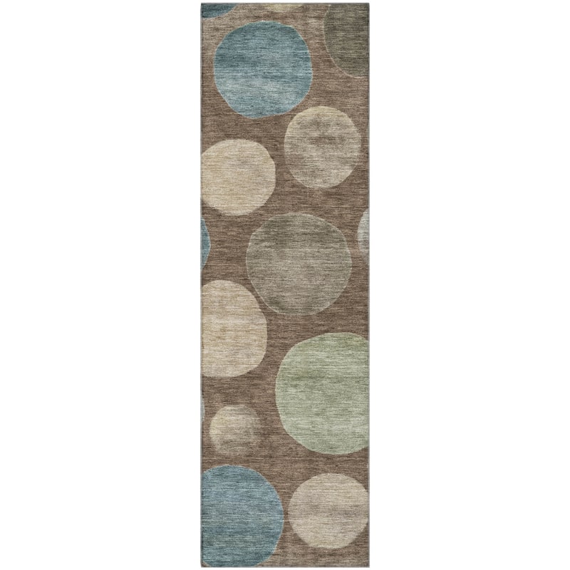 Premium Washable Super Soft Modern Bubbles Mayfield Rug