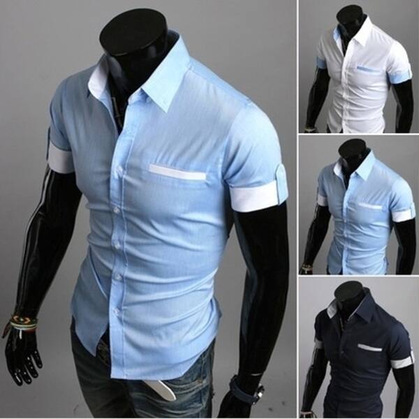 Shop Men S Fashion Casual Shirt Polos Mens Hot Sale Fashion
