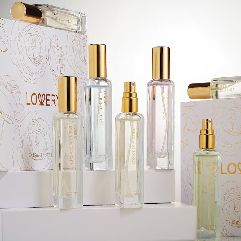 Lovery 14-Pc. Eau de Parfum Gift Set with Perfume Pouches