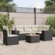 Option Black and Cream 2x middle+table+1x corner