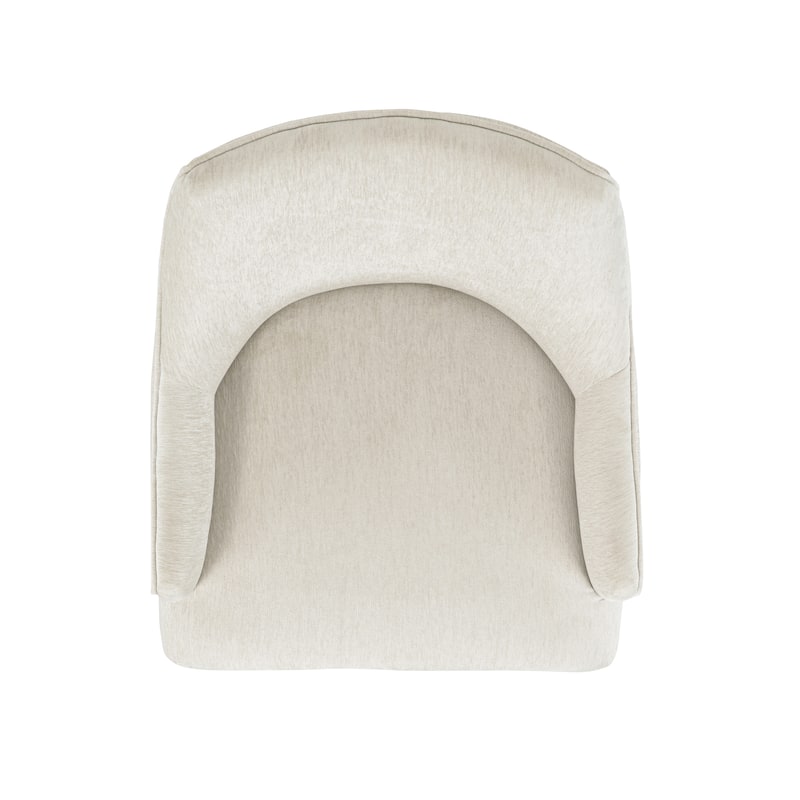 Manhattan Comfort Beever Modern Chenille Dining Armchair
