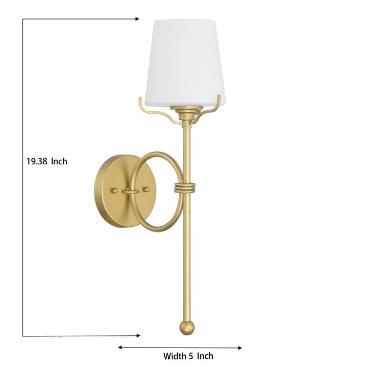 Acroma 1-light Modern Wall Sconce LED Dimmable Wallchiere - N/A
