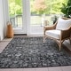 preview thumbnail 79 of 152, Machine Washable Indoor/ Outdoor Chantille Traditional Vintage Floral Rug
