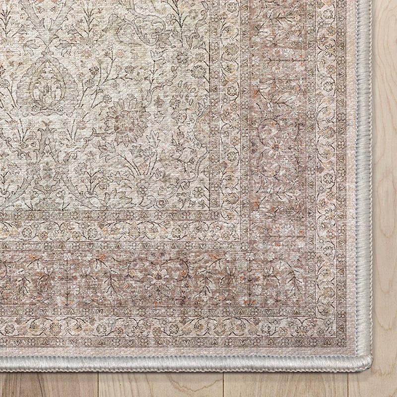 Well Woven Asha Isolde Vintage Oriental Flat-Weave Area Rug