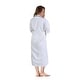preview thumbnail 32 of 53, Superior Unisex Turkish Cotton Terry Kimono Bathrobe with Embroidery Robe