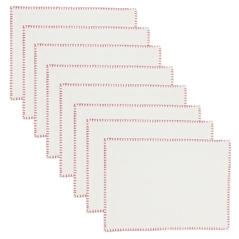 Whip-stitched Cotton Placemat (Set of 4)