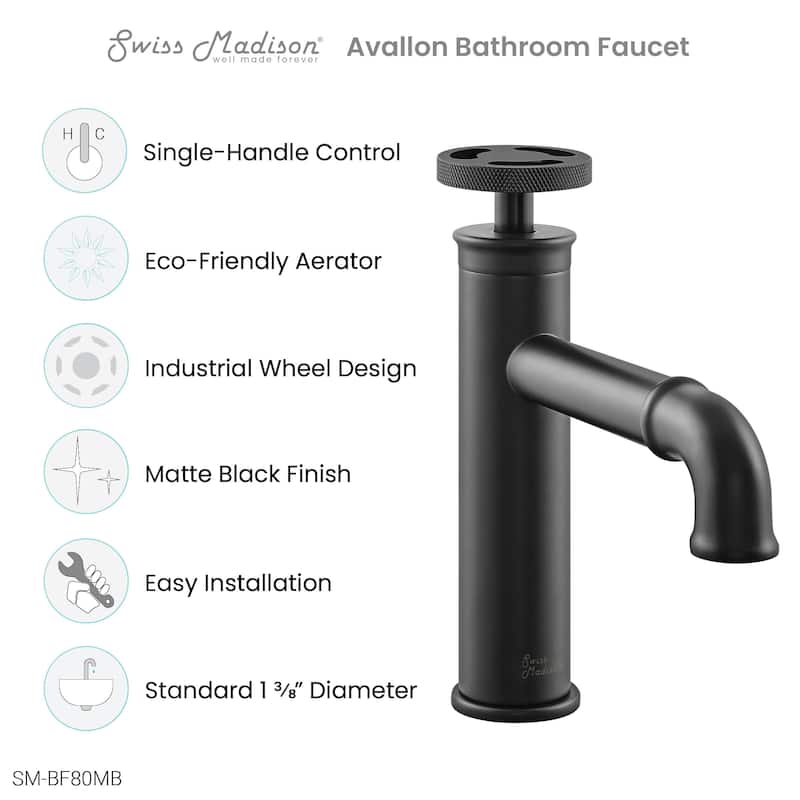 Avallon 7 Single Handle, Bathroom Faucet