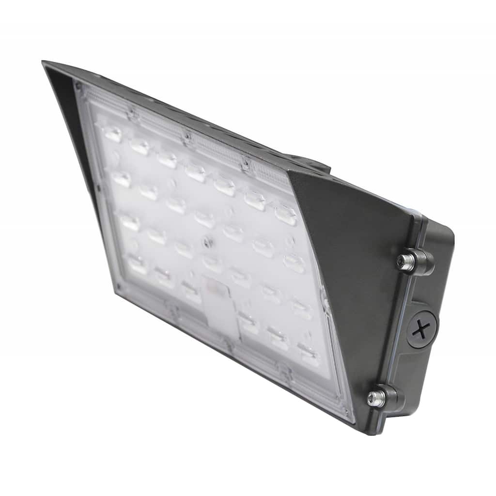 60 Watt Semi Cutoff LED Wall Pack CCT Selectable 7200-7500 Lumens DLC - 60 Watt