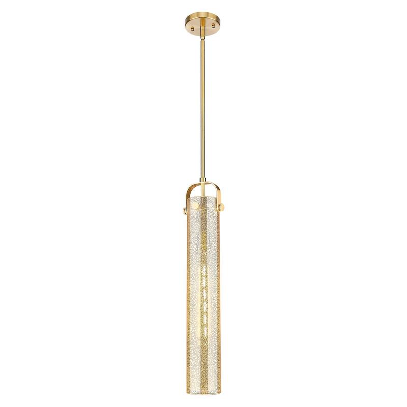 Innovations Lighting 413-1SS-G413-1S-4ME Pilaster 5" Wide Mini Pendant