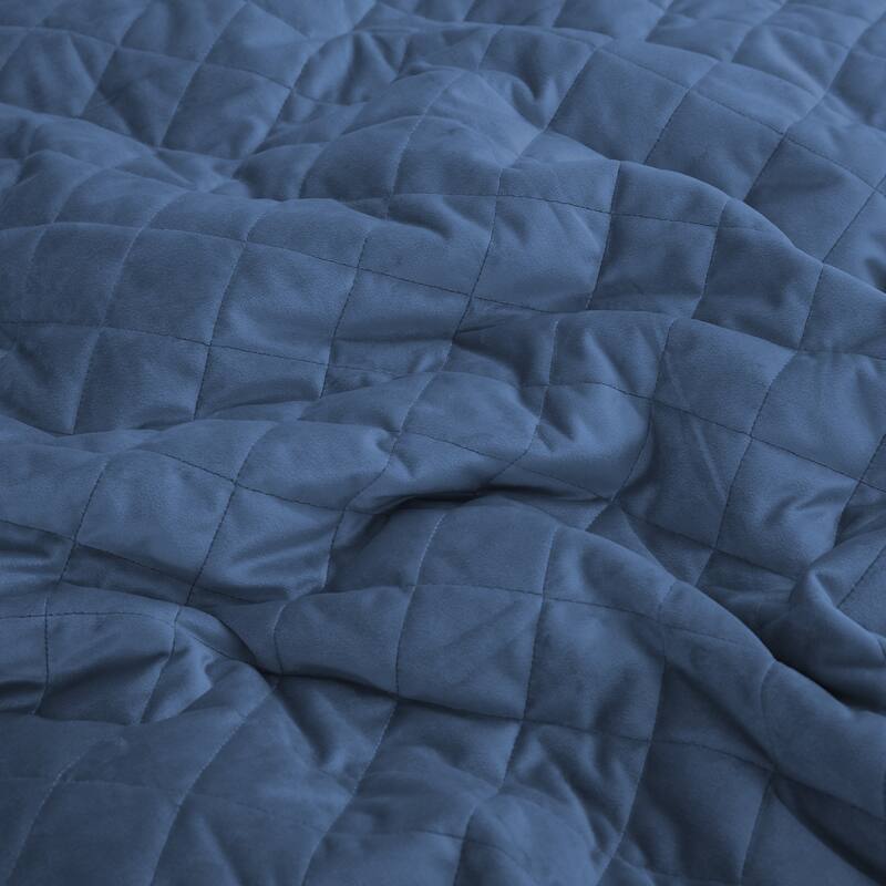 3-Piece Reversible Ultra Lighweight Coverlet Premium Microfiber Bedspread Quilt Set