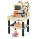 preview thumbnail 3 of 15, Multi-Color Pretend Play Workbench Tools Set with 1 Bottom Storage Shelf - 18" x 14.5" x 28.5"