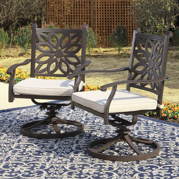 Cast aluminium chairs for sale hot sale