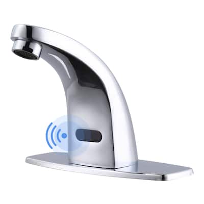 WOWOW Touchless Bathroom Faucet - Tall Waterfall Automatic