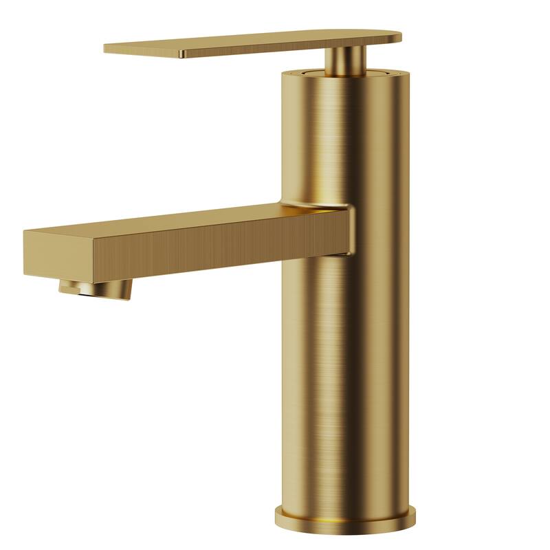Single Lever Handle Bathroom Sink Faucet Single Hole Basin Faucet
