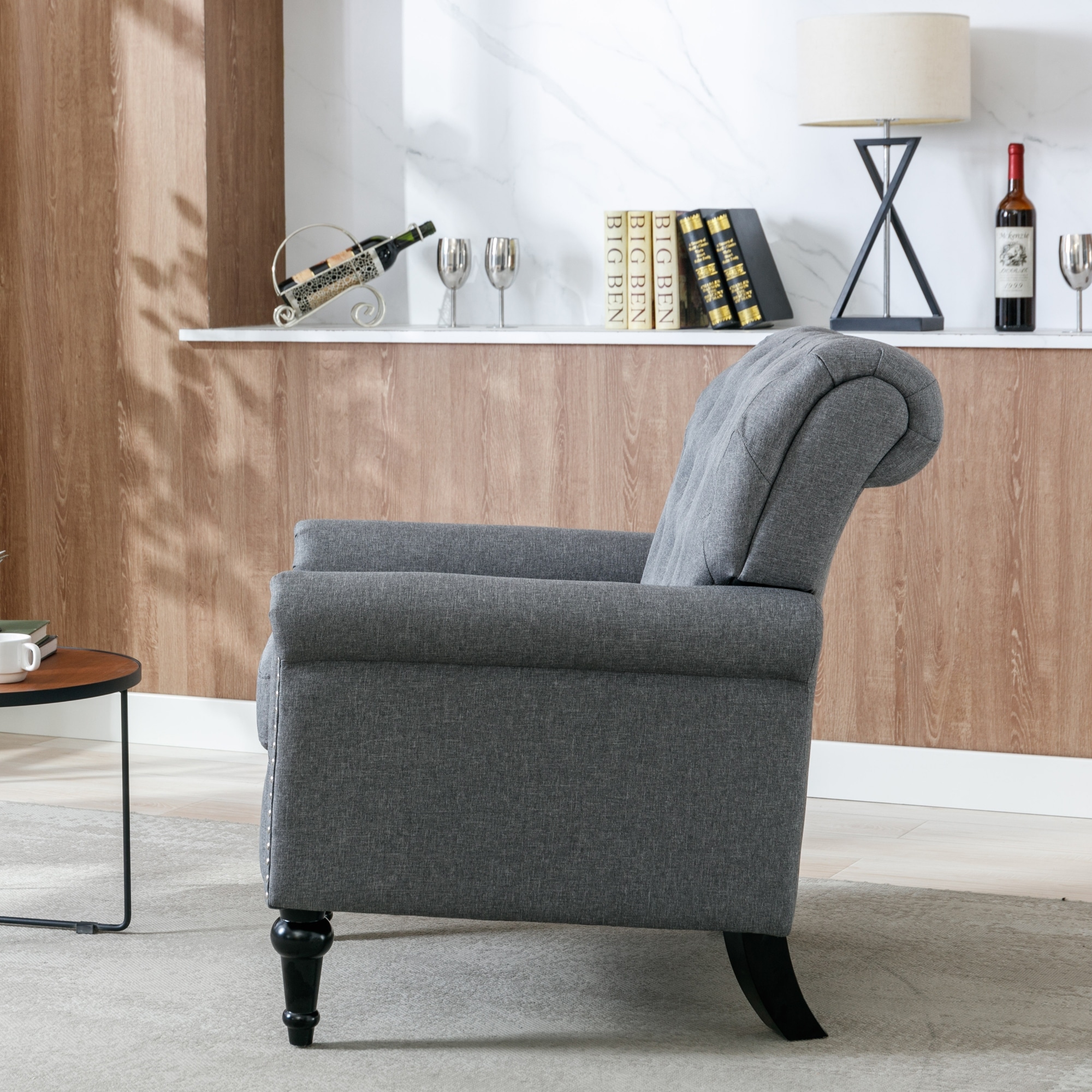 Upholstered armchairs living room store