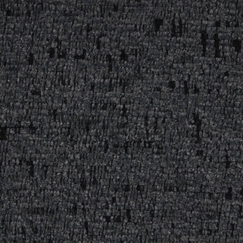 Black 126" L-Shaped 6-Seat Sectional Sofa