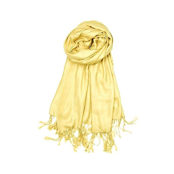 Shop Classic Silk Blend Pashmina Large Scarf Shawl With Fringe