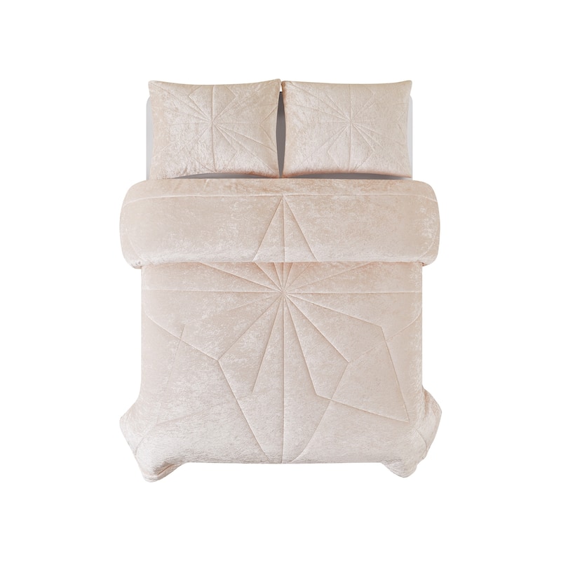 Gabriel Geometric Quilted Comforter Set