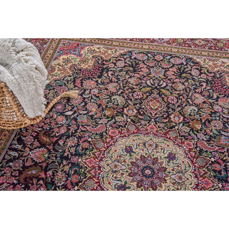 EXQUISITE RUGS ONE-OF-A-KIND Super Fine Antique Weave Hand Knotted RED Rug - 8'2"x10'
