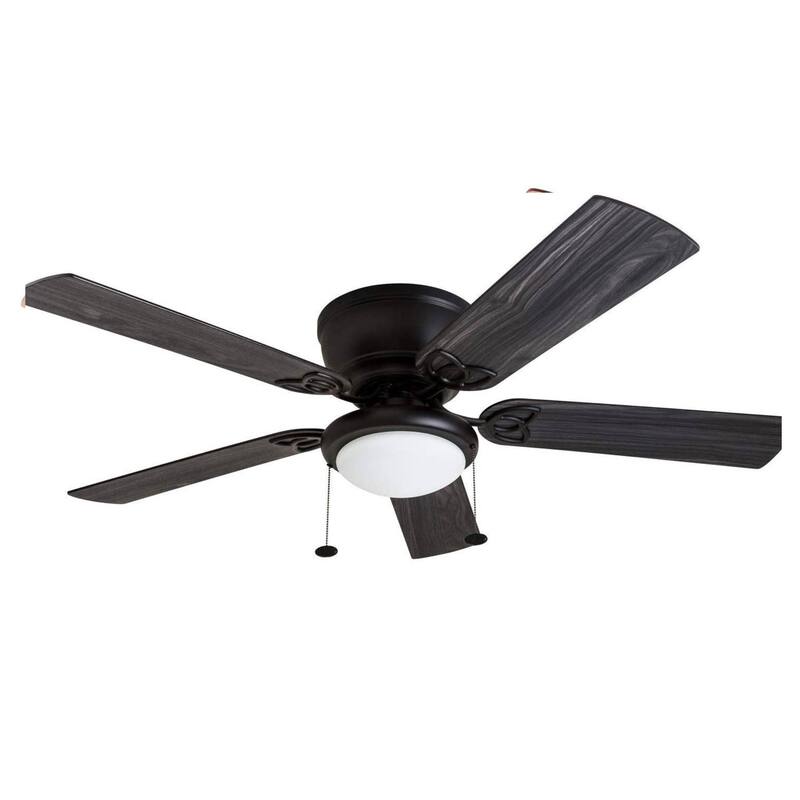 52" Prominence Home Benton Traditional Indoor LED Ceiling Fan with Light, Pull Chains