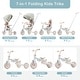 preview thumbnail 48 of 50, 7-in-1 Multifunctional Baby Tricycle,Foldable Toddler Trike, Halloween gift