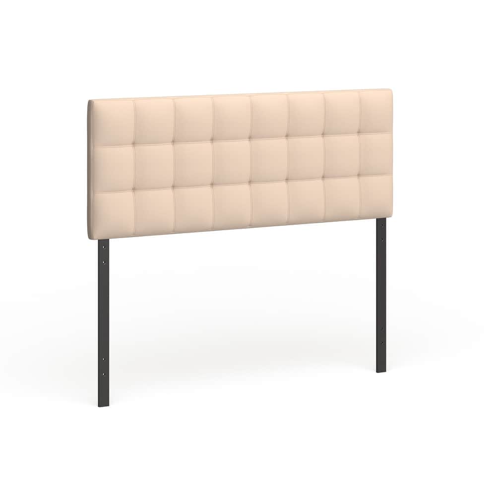 Lily Queen-size Tufted Linen Headboard