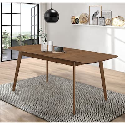 Rectangular Dining Table in Natural Walnut