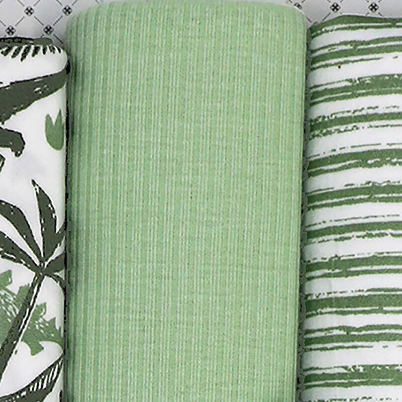 Baby Boys and Baby Girls 3 Piece Knit Swaddle Blankets