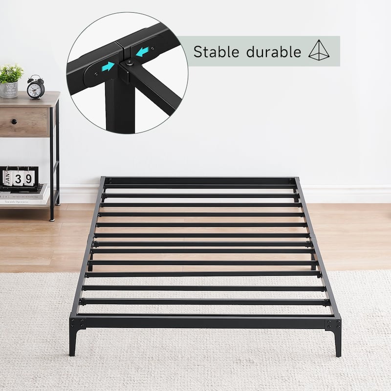 Heavy Duty Metal Platform Bed Frame