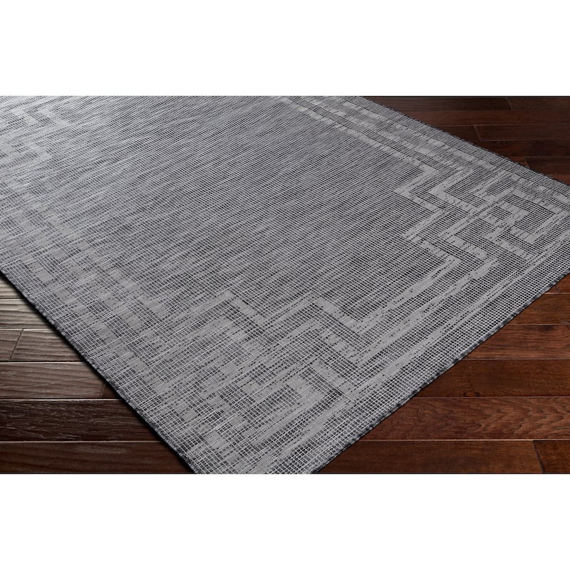 Livabliss Esana Traditional Border Outdoor Area Rug