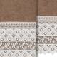 Authentic Hotel and Spa 100% Turkish Cotton Aiden 2PC White Lace Embellished Hand Towel Set