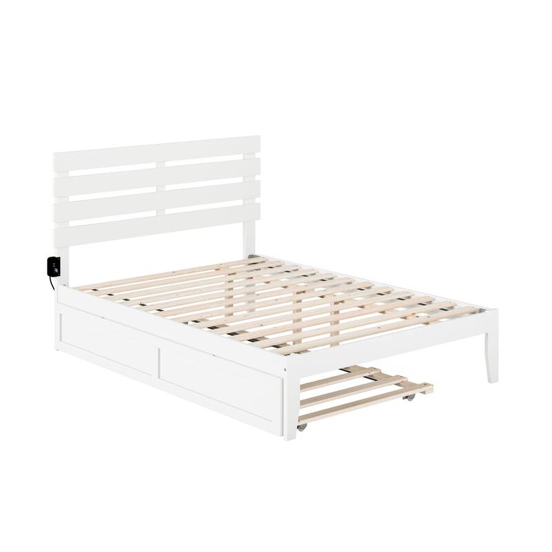 Oxford Bed with USB Turbo Charger and Twin Trundle