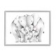 preview thumbnail 6 of 17, Stupell Baby Elephants with Animal Family Cute Pink Heart Framed Wall Art 16 x 20 - Grey