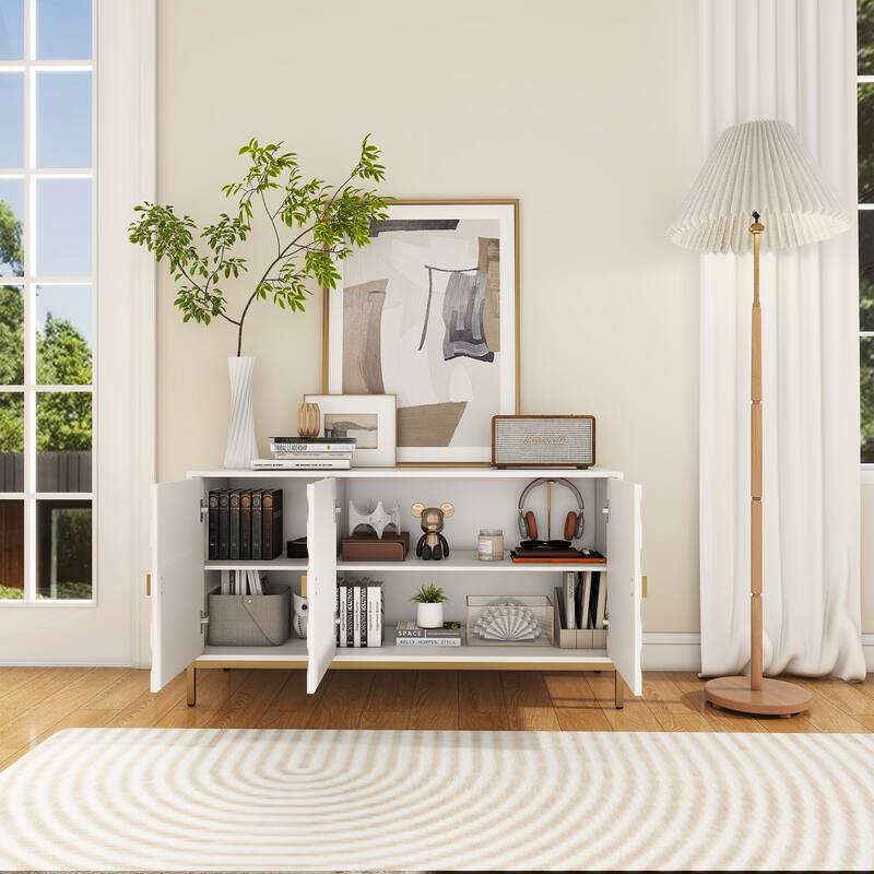 3 Door Accent Cabinet