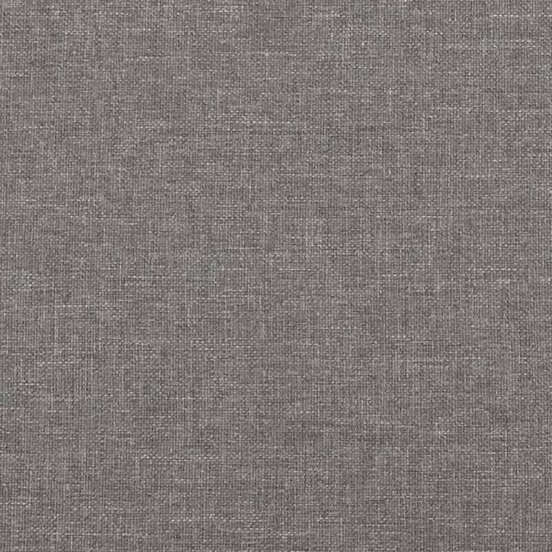 vidaXL 3-Seater Sofa Light Gray 70.9" Fabric - 78" x 30.3" x 31.5"
