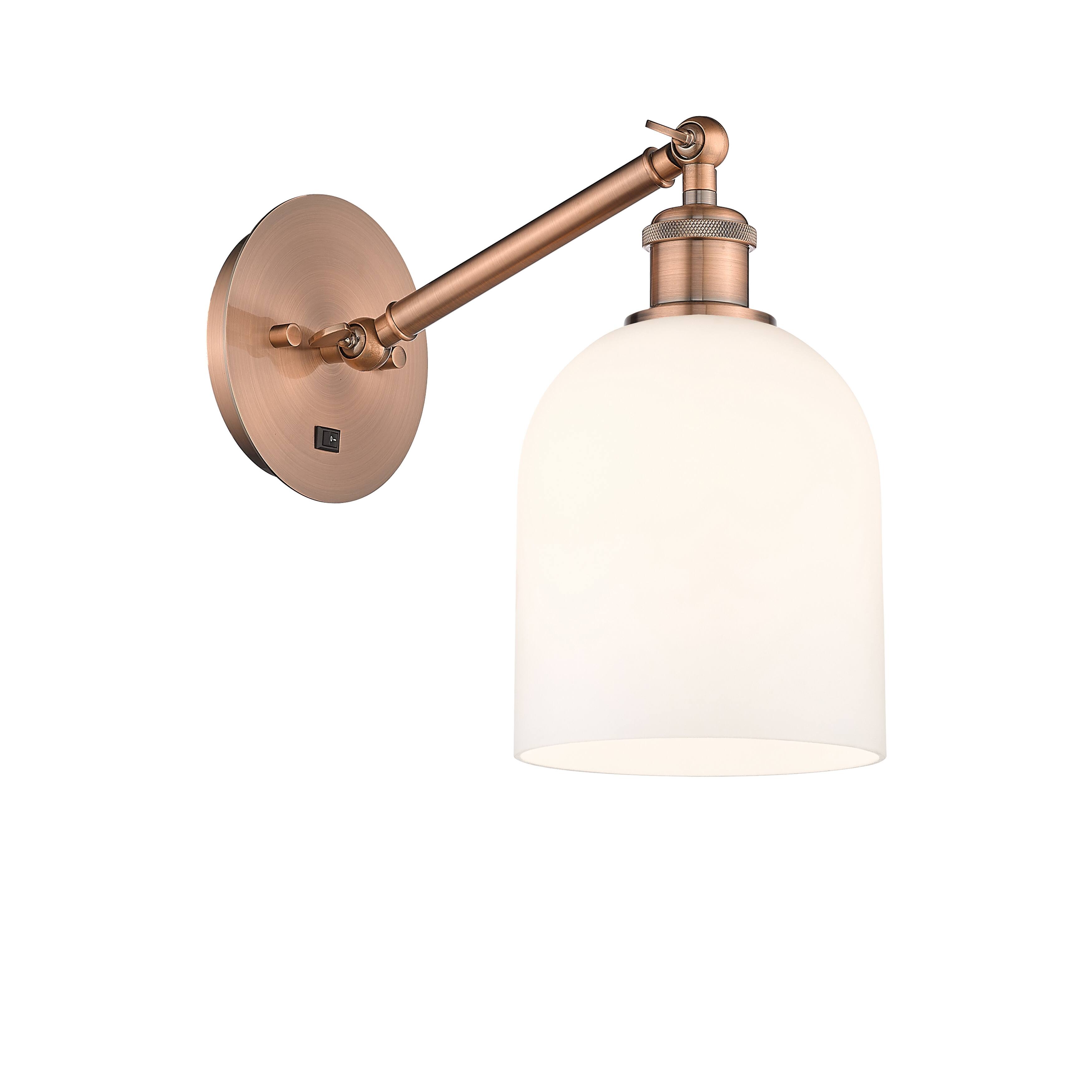 Option Antique Copper / Gloss White Shade